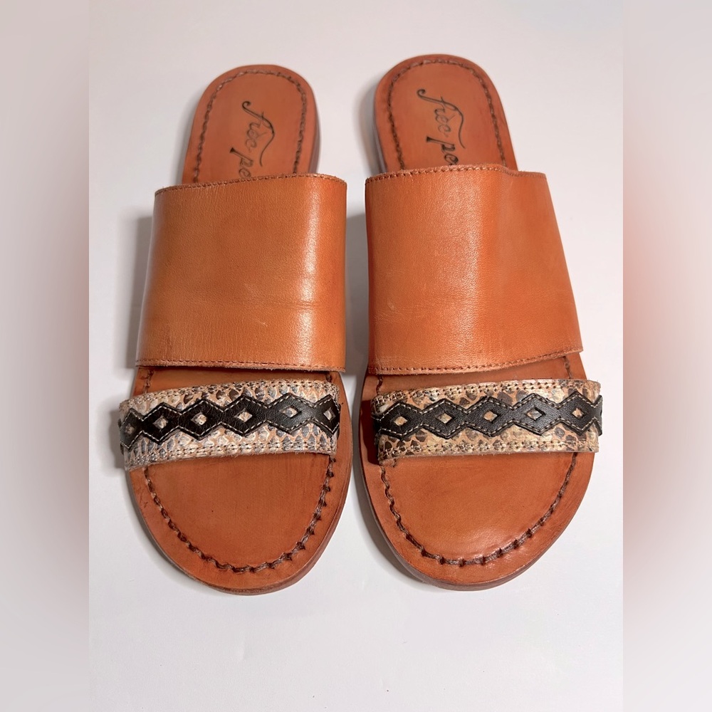 Free People Saturday Leather Sandal